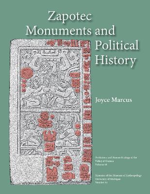 Book cover for Zapotec Monuments and Political History