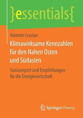 Cover of Klimawirksame Kennzahlen für den Nahen Osten und Südasien