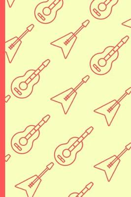 Book cover for Guitar Pattern Notebook