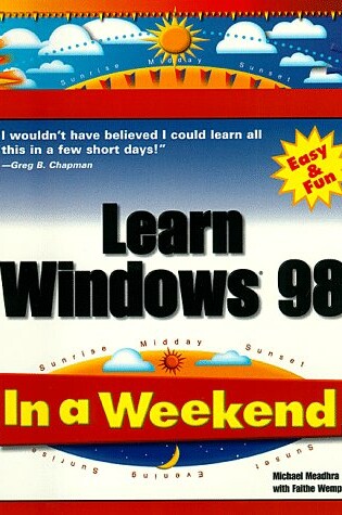 Cover of Learn Windows 95 in a Weekend