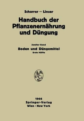 Cover of Boden Und Dungemittel