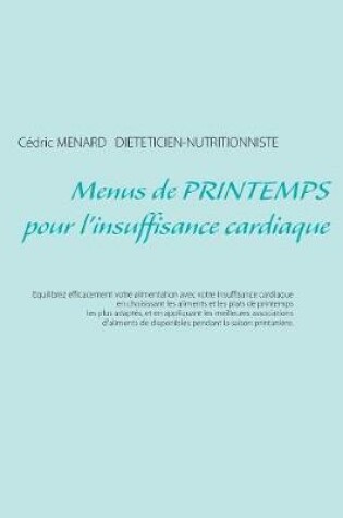 Cover of Menus de printemps pour l'insuffisance cardiaque