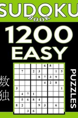 Cover of Sudoku Book 1,200 Easy Puzzles