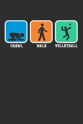 Book cover for Crawl Walk Volleyball
