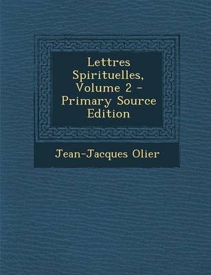 Book cover for Lettres Spirituelles, Volume 2