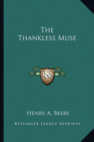 Cover of The Thankless Muse the Thankless Muse