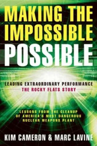 Cover of Making the Impossible Possible