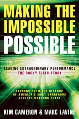 Book cover for Making the Impossible Possible