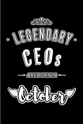 Book cover for Legendary CEOs are born in October