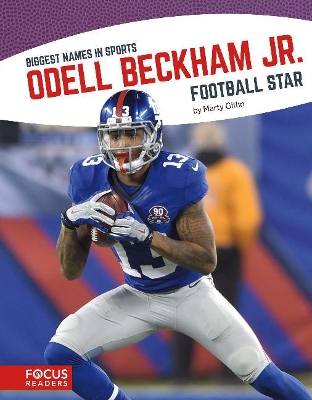 Book cover for Biggest Names in Sports: Odell Beckham Jr.