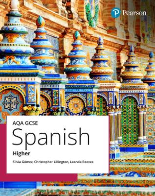 Book cover for AQA GCSE Spanish Higher Student Book