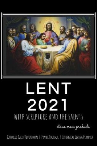 Cover of Lent 2021 with Scripture and the Saints