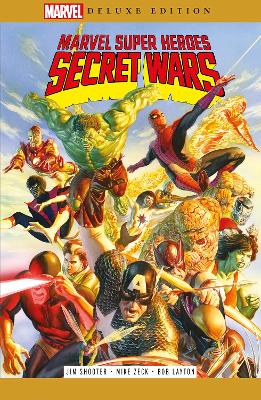 Book cover for Marvel Deluxe Edition: Marvel Super Heroes - Secret Wars