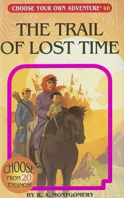 Book cover for The Trail of Lost Time
