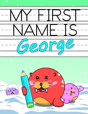 Book cover for My First Name is George