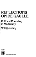 Book cover for Reflections on De Gaulle