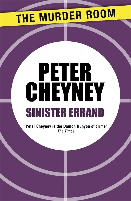 Book cover for Sinister Errand