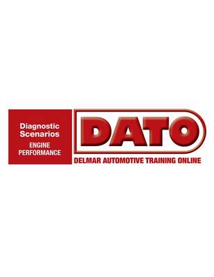 Book cover for Dato: Diagnostic Scenarios for Engine Performance - Cengage Learning Hosted Printed Access Card