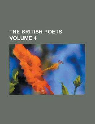 Book cover for The British Poets Volume 4