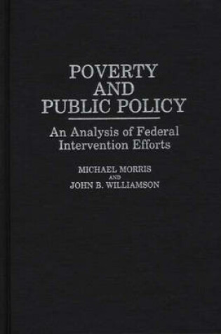 Cover of Poverty and Public Policy