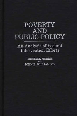 Book cover for Poverty and Public Policy
