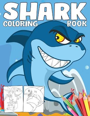 Cover of Shark Coloring Book