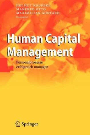 Cover of Human Capital Management: Personalprozesse Erfolgreich Managen