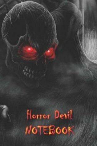 Cover of Horror Devil NOTEBOOK