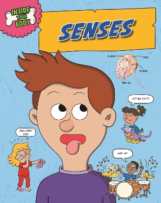 Book cover for Inside Your Body: Senses