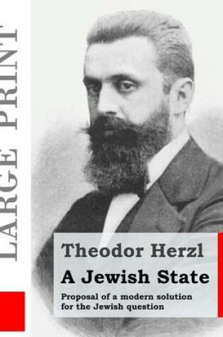 Cover of A Jewish State (Large Print)