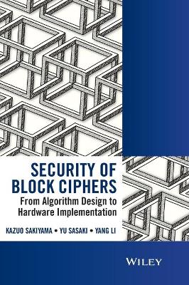 Book cover for Security of Block Ciphers