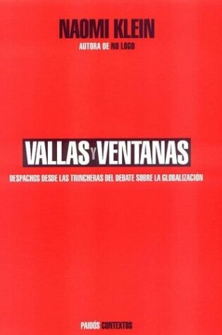 Cover of Vallas y Ventanas