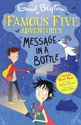 Book cover for Famous Five Colour Short Stories: Message in a Bottle