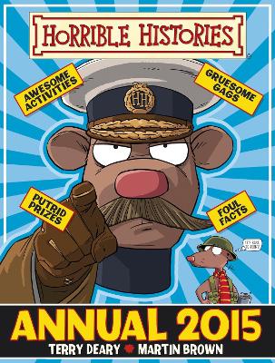 Book cover for Horrible Histories Annual 2015