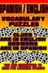 Book cover for Spanish/English Vocabulary Puzzles