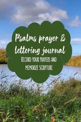 Book cover for Psalms Prayer & Lettering Journal