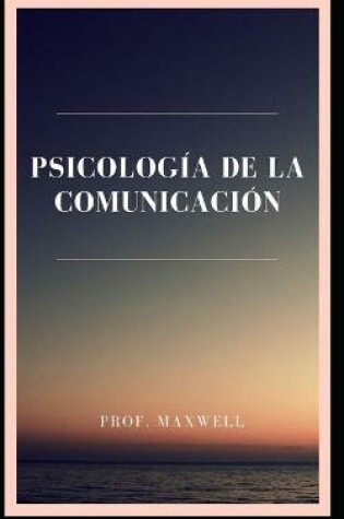 Cover of Psicologia de la Comunicacion