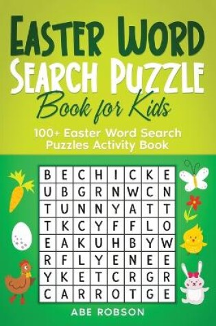 Cover of Easter Word Search Puzzle Book for Kids