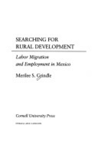 Cover of Searching for Rural Development