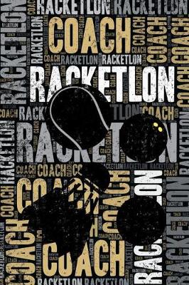 Book cover for Racketlon Coach Journal