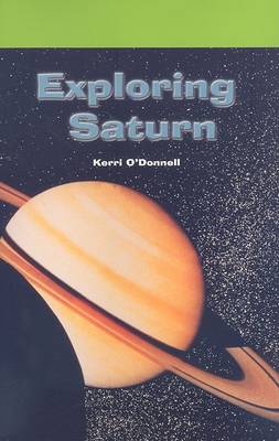 Book cover for Exploring Saturn