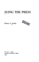 Book cover for Suing the Press