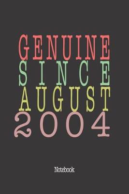 Book cover for Genuine Since August 2004