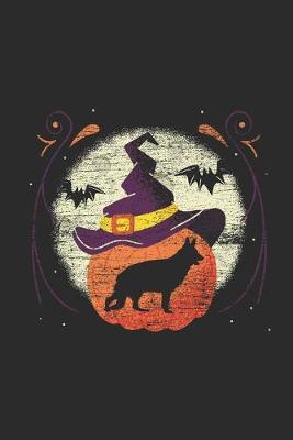 Book cover for Halloween German Shepherd