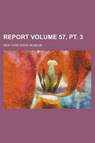 Cover of Report Volume 57, PT. 3