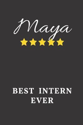 Book cover for Maya Best Intern Ever