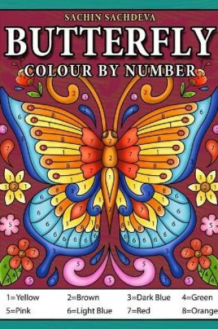 Cover of Butterfly Colour by Number