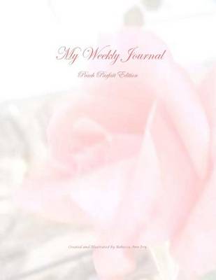 Book cover for My Weekly Journal - Peach Parfait Edition