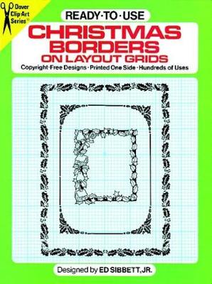 Book cover for Ready-to-Use Christmas Borders on Layout Grids