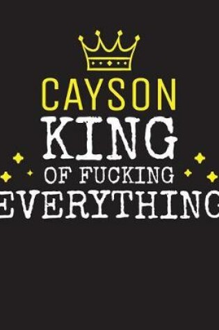 Cover of CAYSON - King Of Fucking Everything